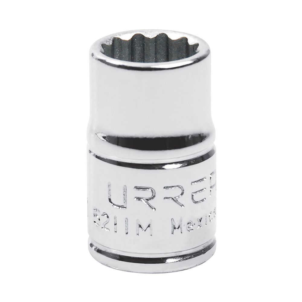 Dado cuadro de 3/8", 12 puntas, métrico, 11 mm Urrea