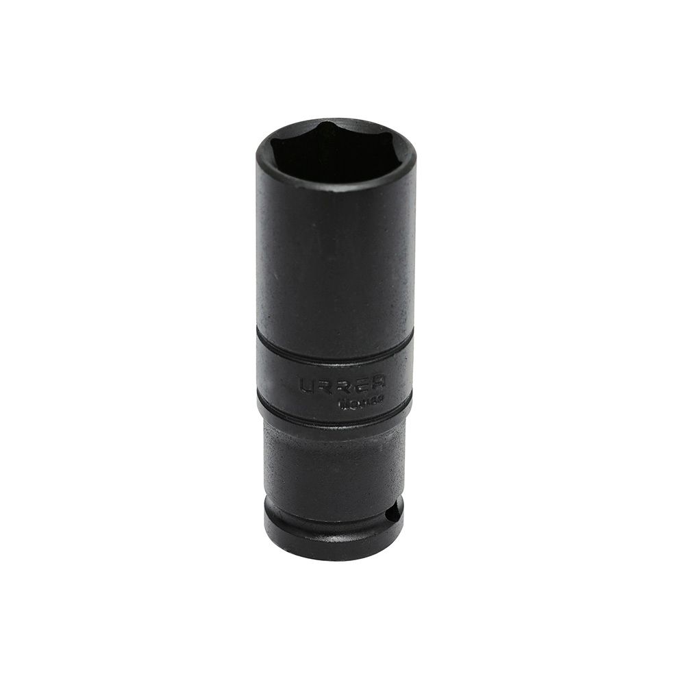 Dado de impacto largo pared delgada cuadro de 1/2", 6 puntas, en pulgadas, 13/16" Urrea