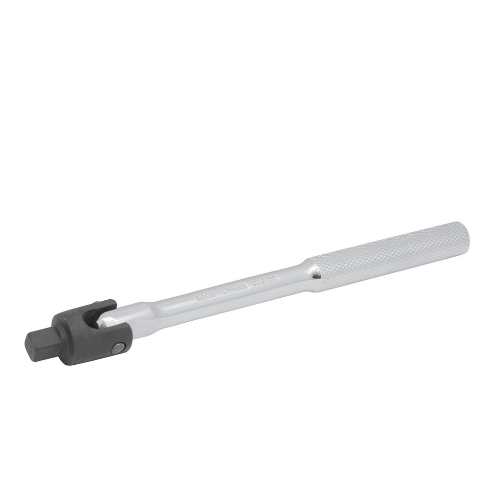 Mango articulado para dado cuadro de 3/8", 7-13/16" cromado Urrea