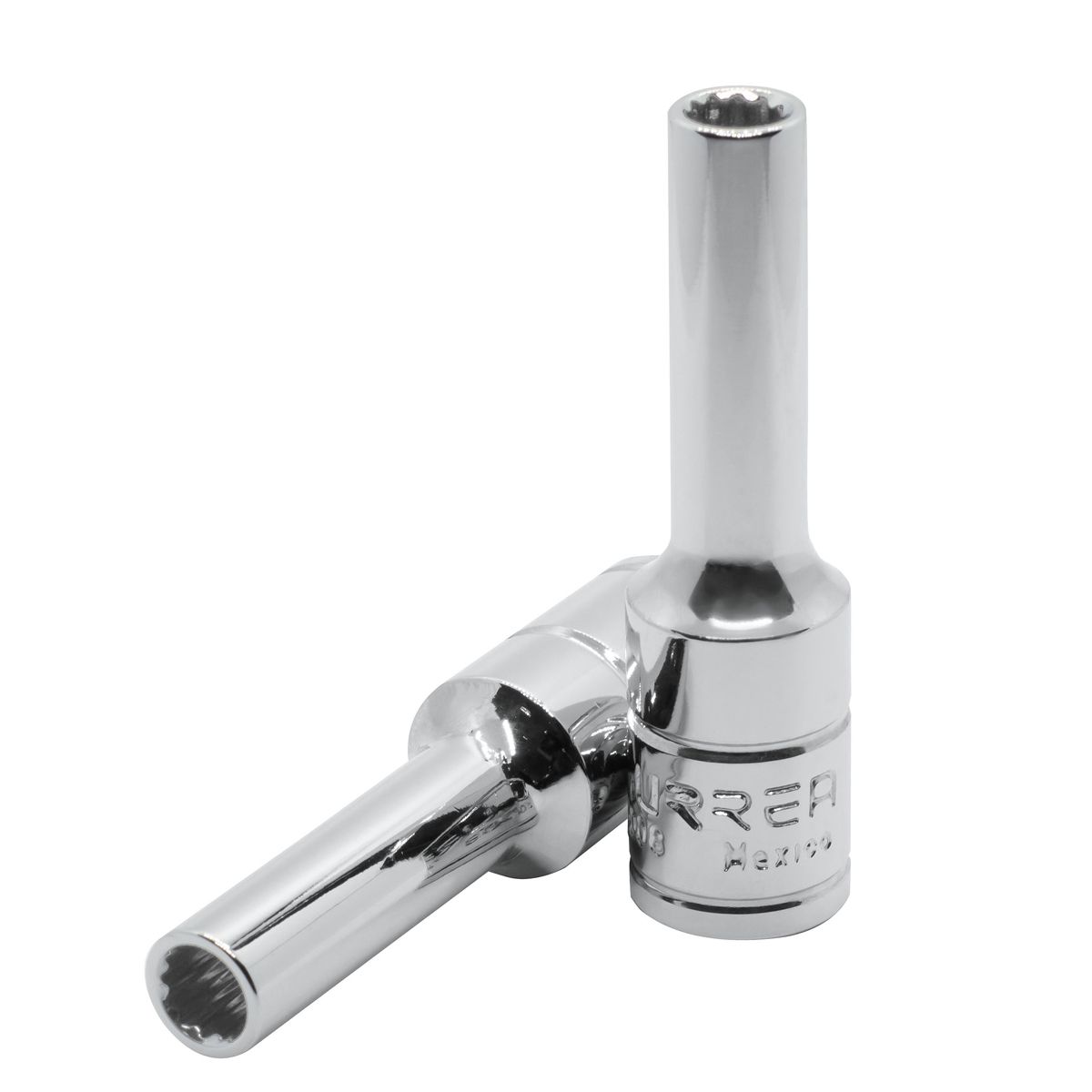 Dado largo cuadro de 3/8", 6 puntas, métrico, 8 mm Urrea