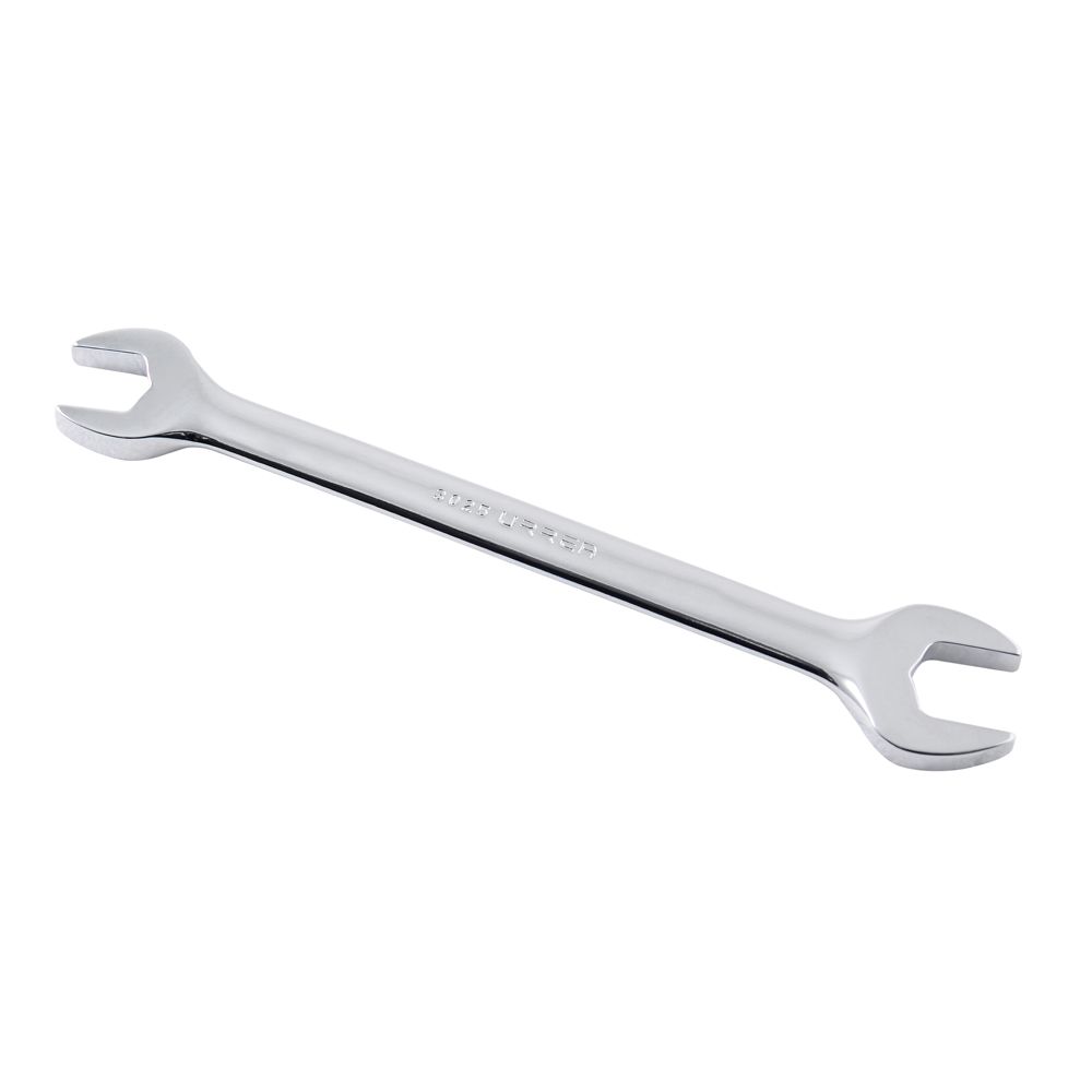 Llave española pulido espejo en pulgadas, 9/16" x 5/8" Urrea