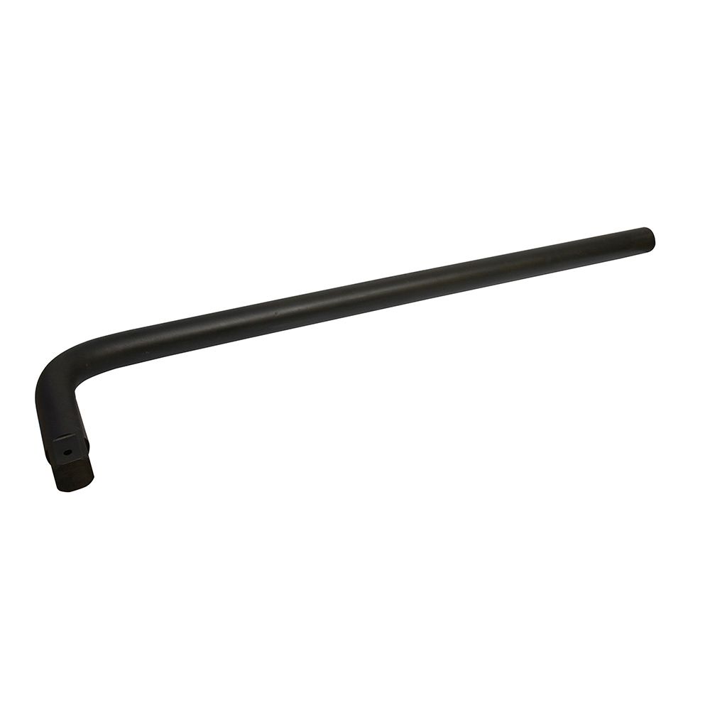 Mango en L con barreno pasado para dado de impacto cuadro de 1-1/2", 38" Urrea