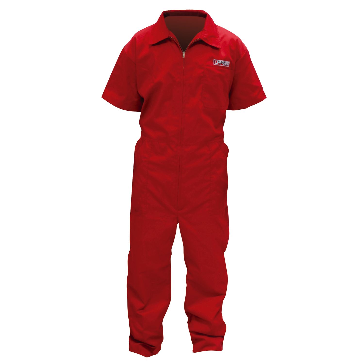 Overol color rojo talla M Urrea