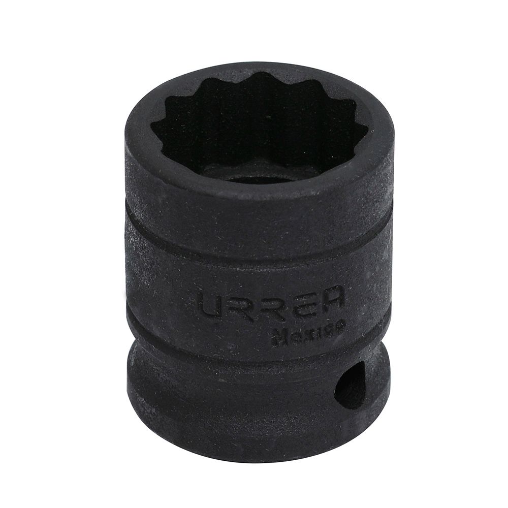 Dado de impacto cuadro de 1/2", 12 puntas, en pulgadas, 1-1/2" Urrea