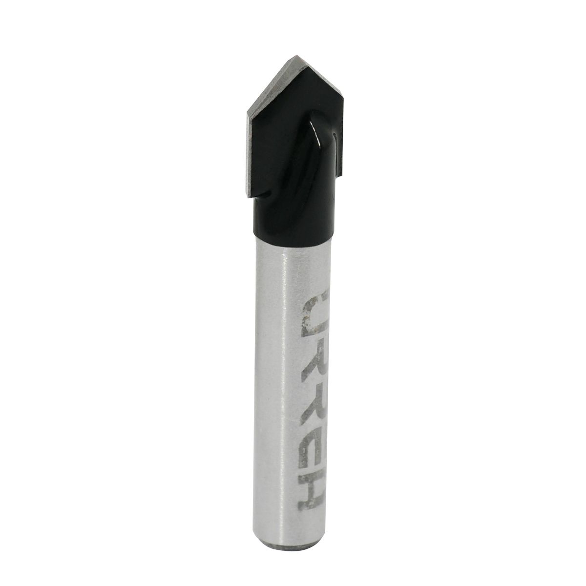 Broca para router de acero corte en "V" 1/2" zanco de 1/4" Urrea