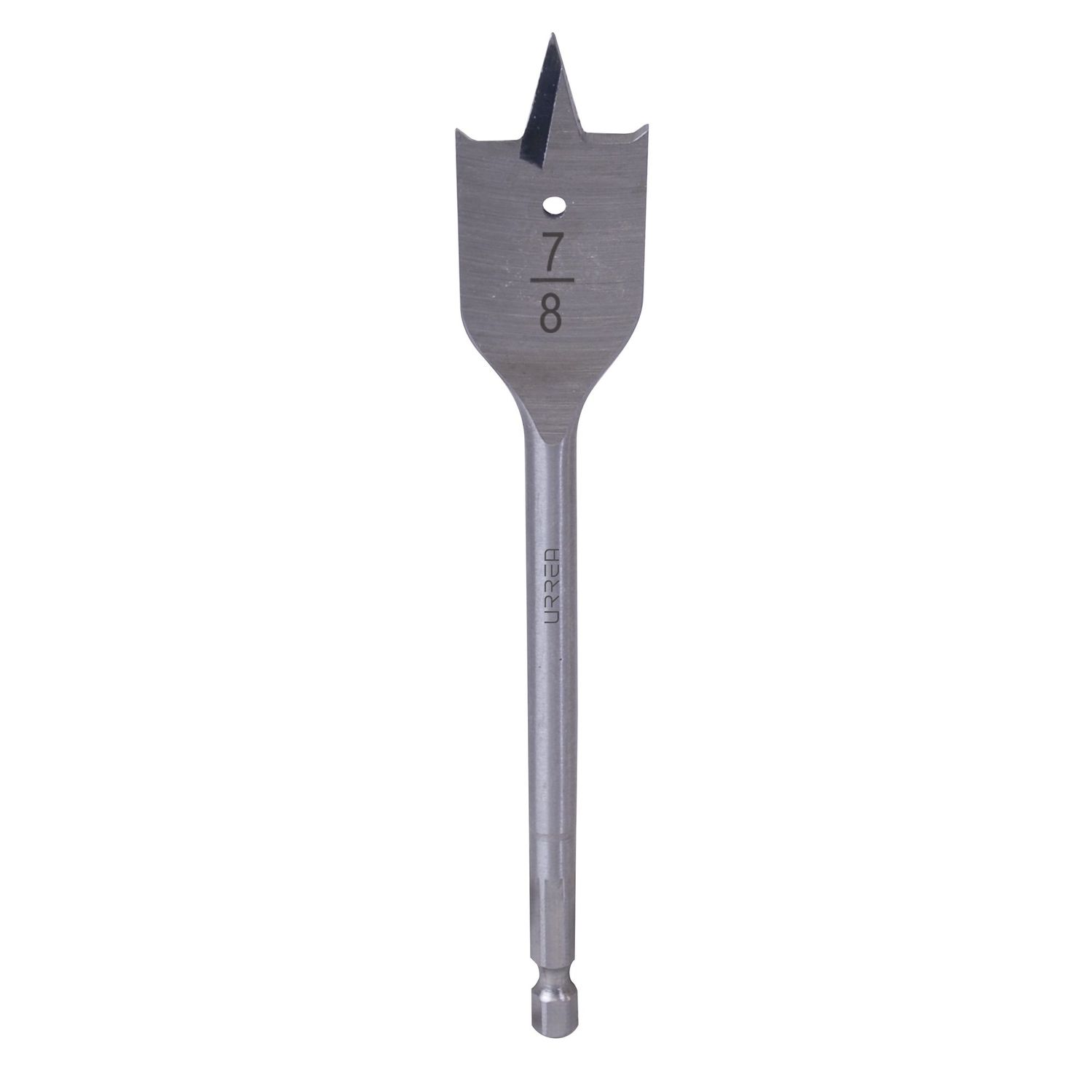 Broca para madera de acero al carbono tipo manita 7/16" zanco de 1/4" Urrea