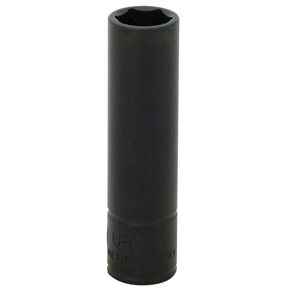 Dado de impacto largo cuadro de 1/4", 6 puntas, métrico, 9 mm Urrea