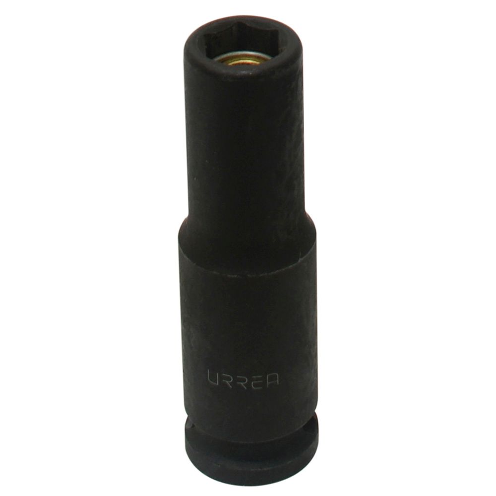 Dado de impacto largo con imán cuadro de 3/8", 6 puntas, en pulgadas, 3/8" Urrea