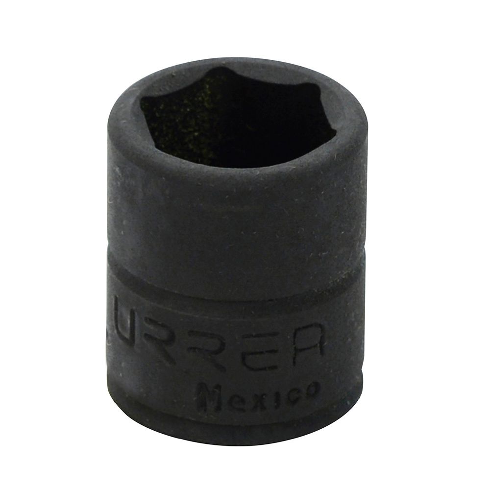 Dado de impacto cuadro de 1/4", 6 puntas, en pulgadas, 9/16" Urrea