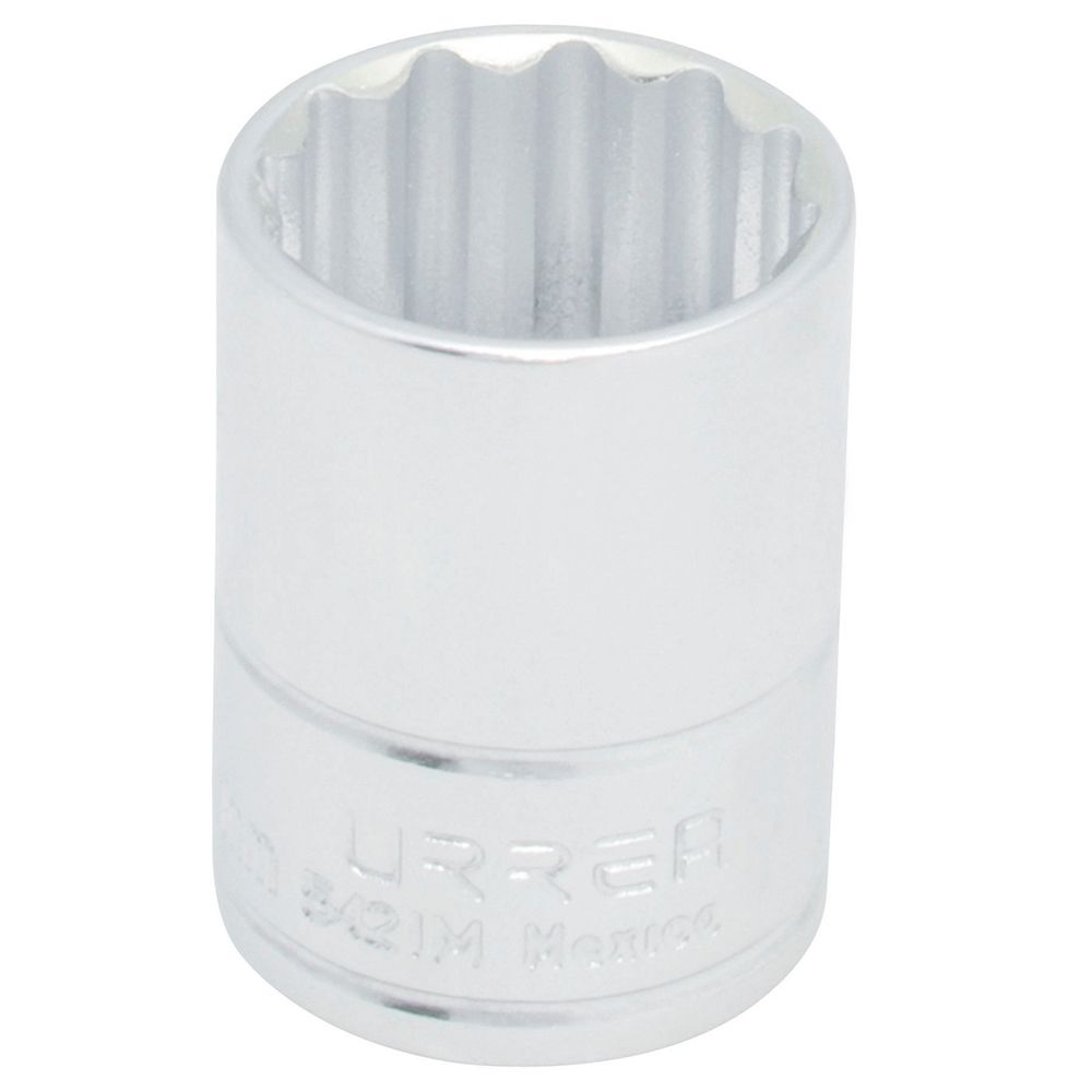 Dado cuadro de 1/2", 12 puntas, métrico, 27 mm Urrea