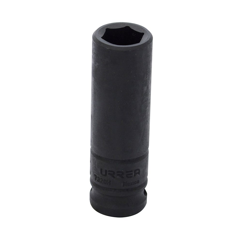 Dado de impacto largo cuadro de 1/2", 6 puntas, en pulgadas, 5/8" Urrea