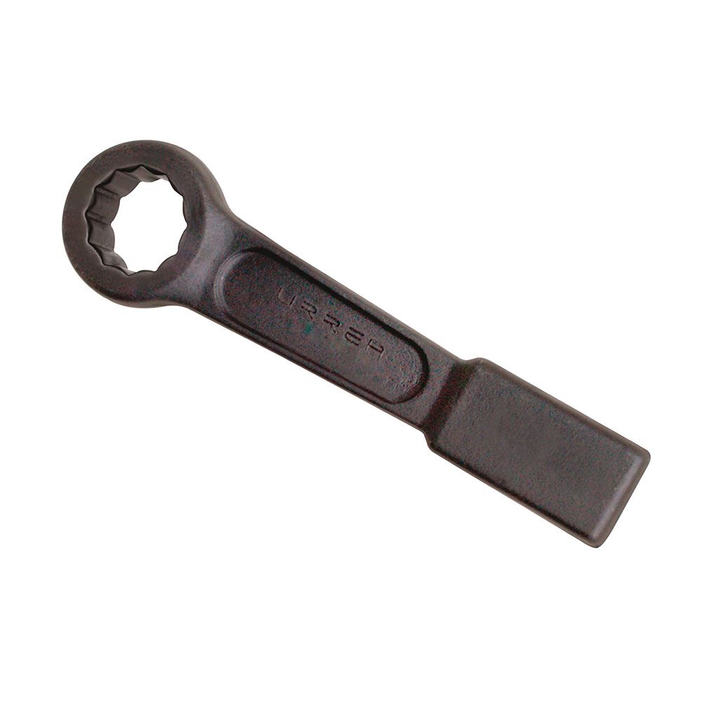 Llave de golpe plana fosfatizada en pulgadas, 12 puntas, 3-1/2" Urrea
