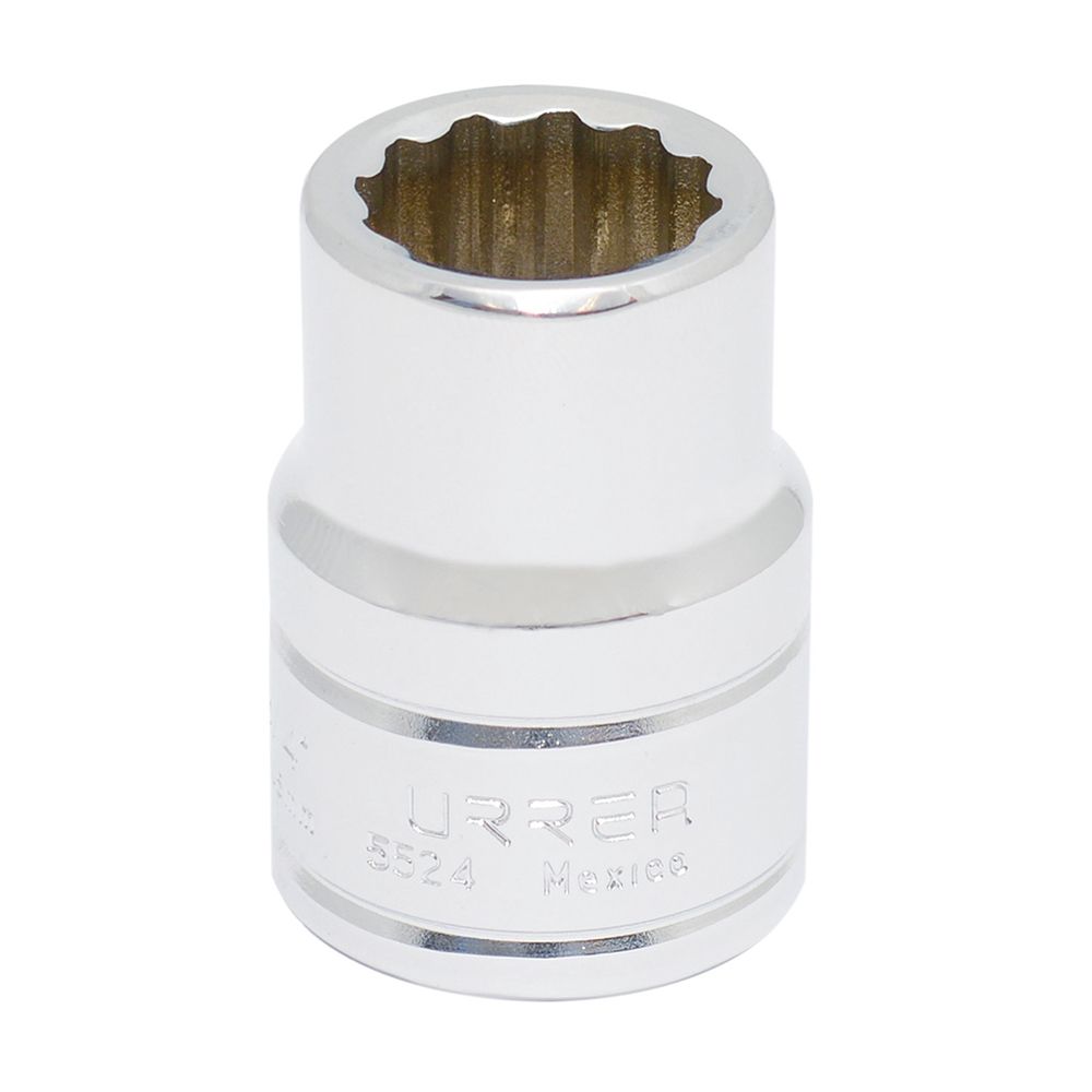 Dado cuadro de 3/4", 12 puntas, en pulgadas, 3/4" Urrea