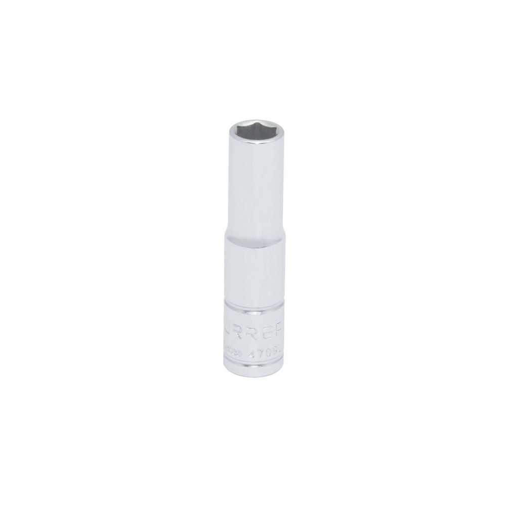 Dado largo cuadro de 1/4", 6 puntas, en pulgadas, 1/4" Urrea