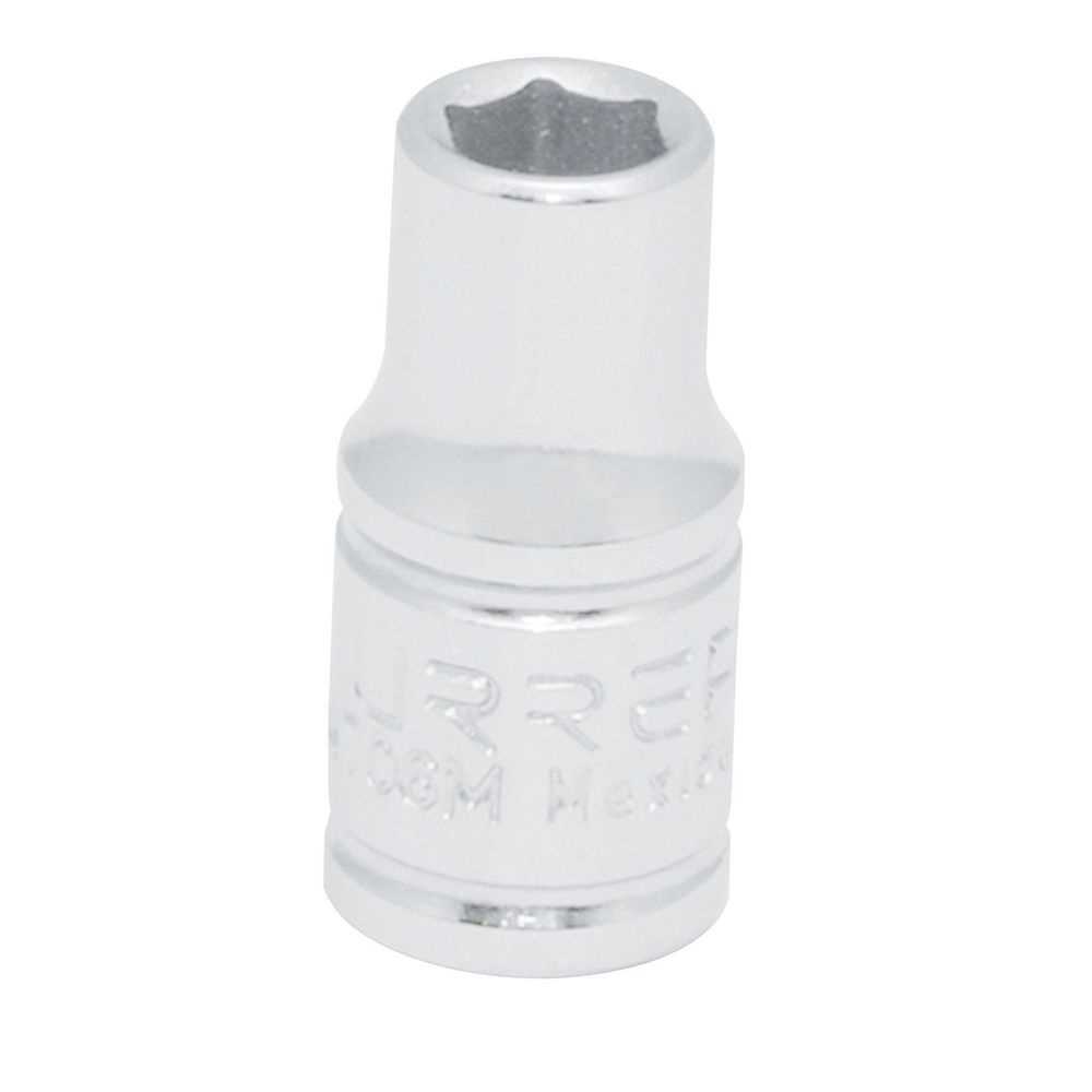 Dado cuadro de 1/4", 6 puntas, métrico, 6 mm Urrea