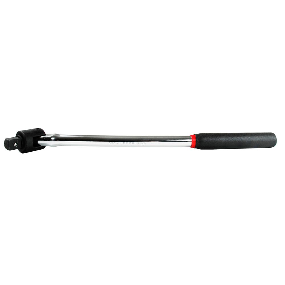 Mango articulado para dado cuadro de 1", 28-1/2" Rubber grip Urrea