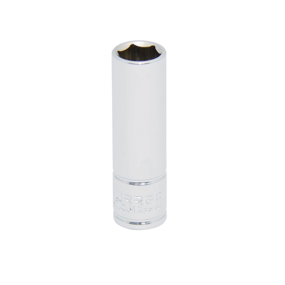 Dado largo cuadro de 1/4", 6 puntas, métrico, 9 mm Urrea