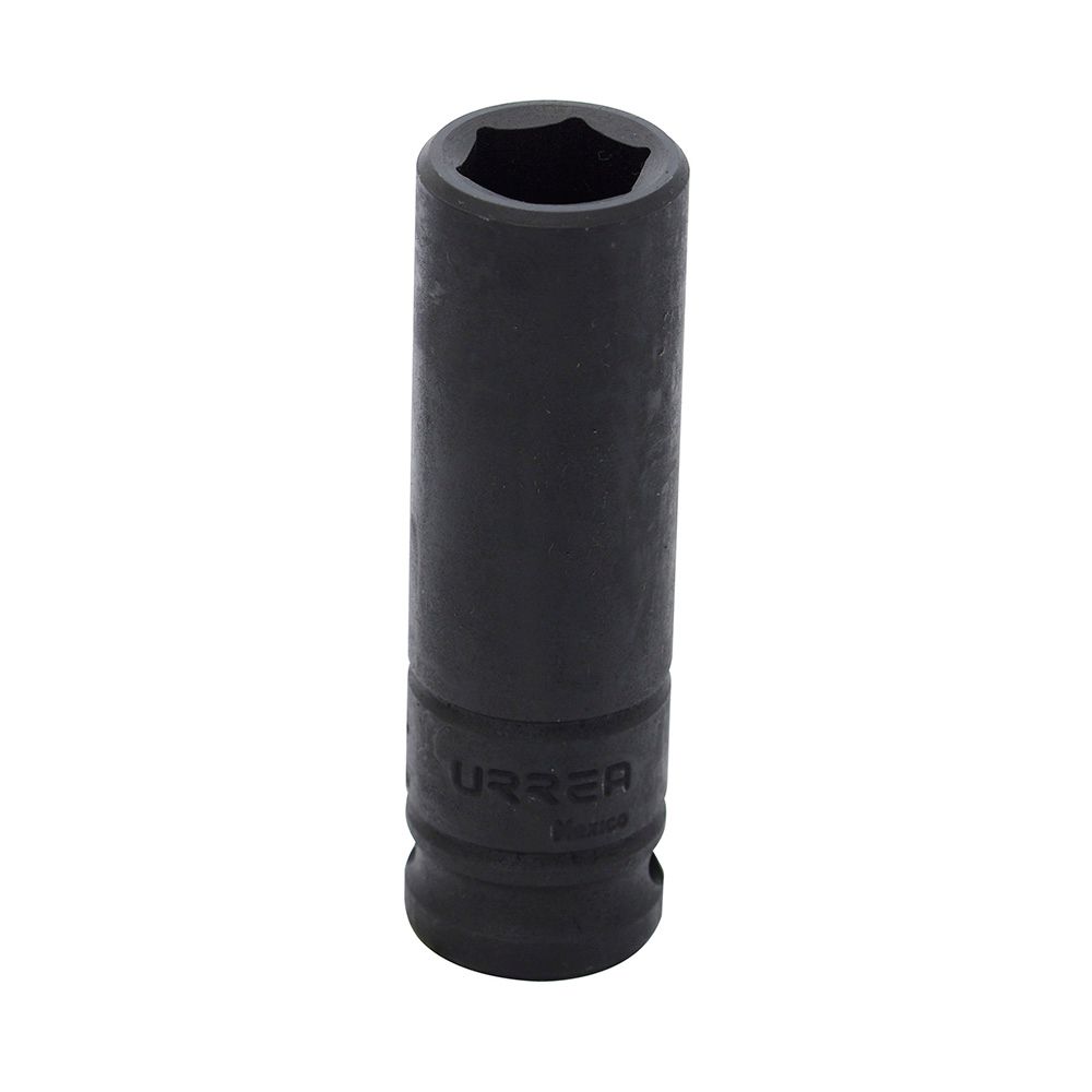 Dado de impacto largo cuadro de 1/2", 6 puntas, en pulgadas, 3/4" Urrea