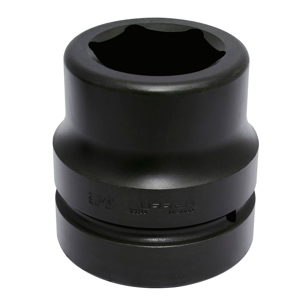 Dado de impacto cuadro de 2-1/2", 6 puntas, en pulgadas, 2-3/4" Urrea