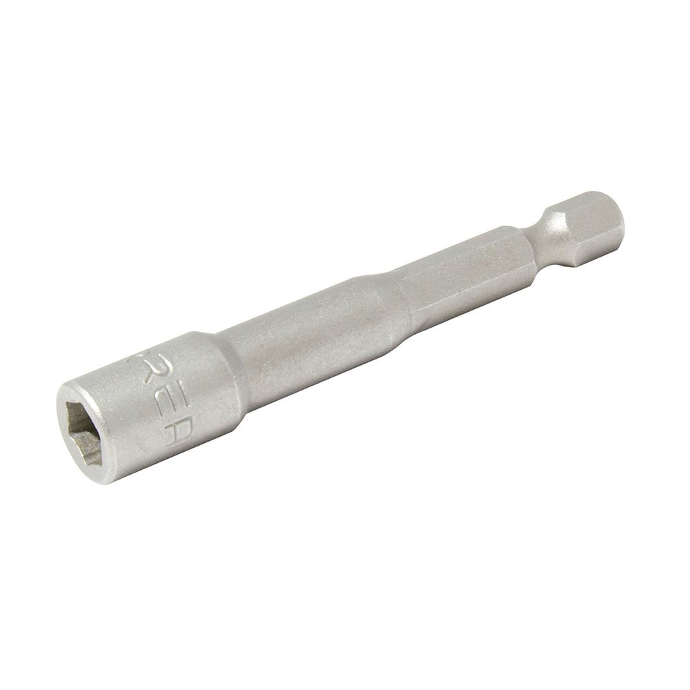 Punta de caja de poder con imán métrica hexágono de 1/4", 8mm x 1-7/8" Urrea