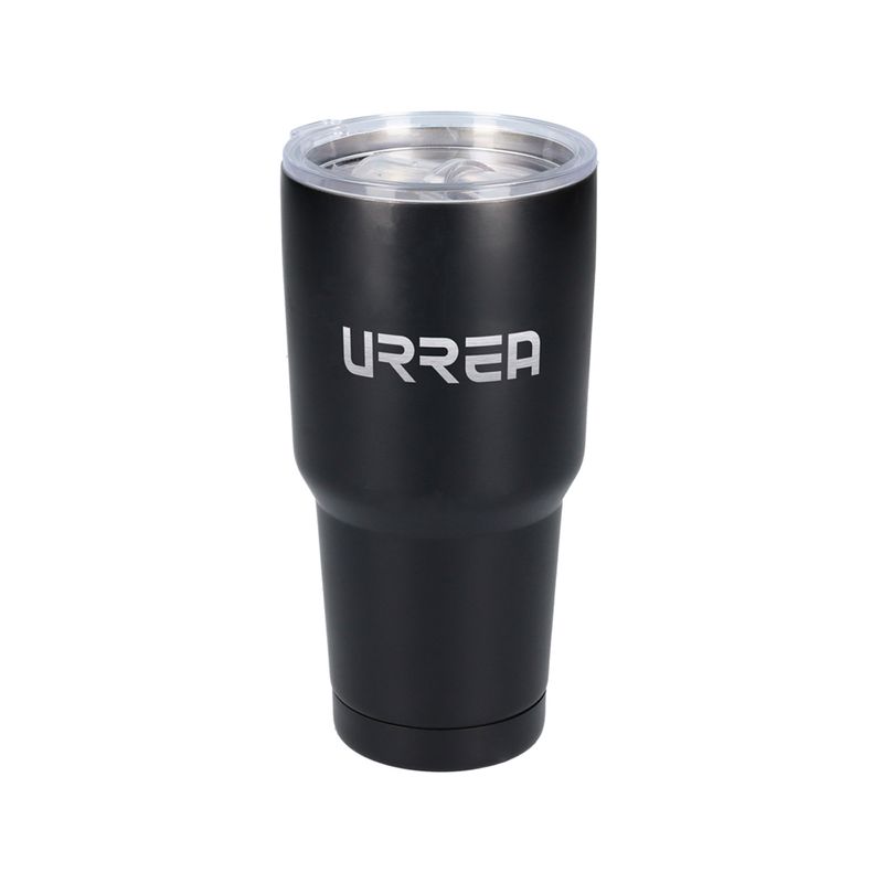 Termo de acero inoxidable negro de 850 ml Urrea