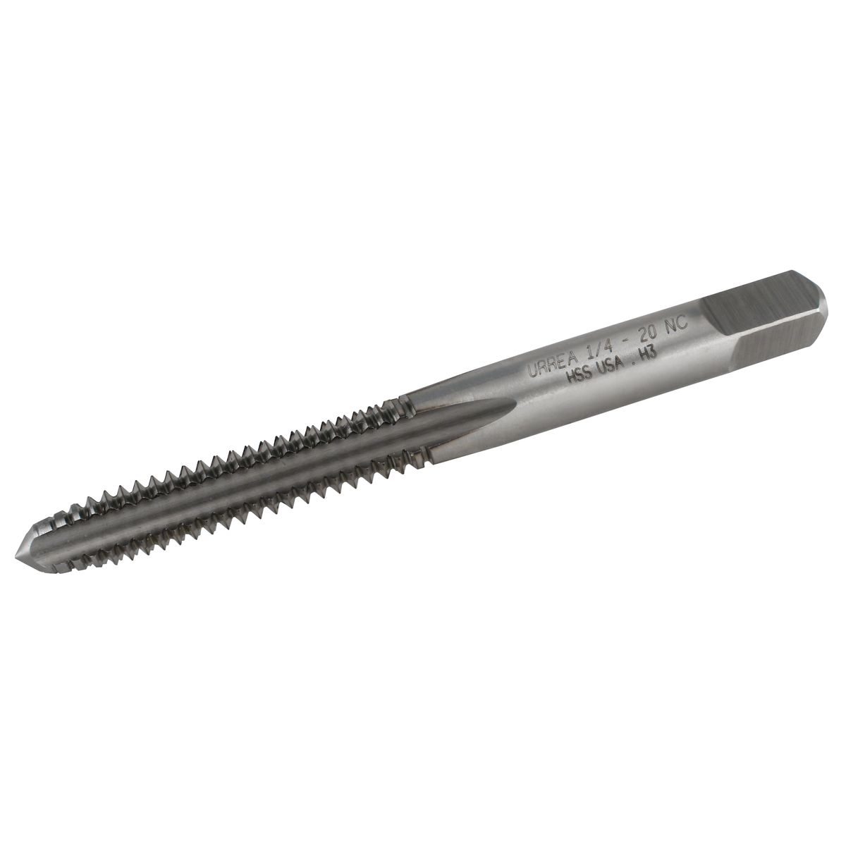 Machuelo de acero de alta velocidad 1/4"-20NC Urrea