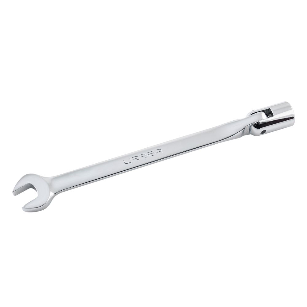 Llave combinada flexible pulido espejo en pulgadas, 12 puntas, 7/16" Urrea