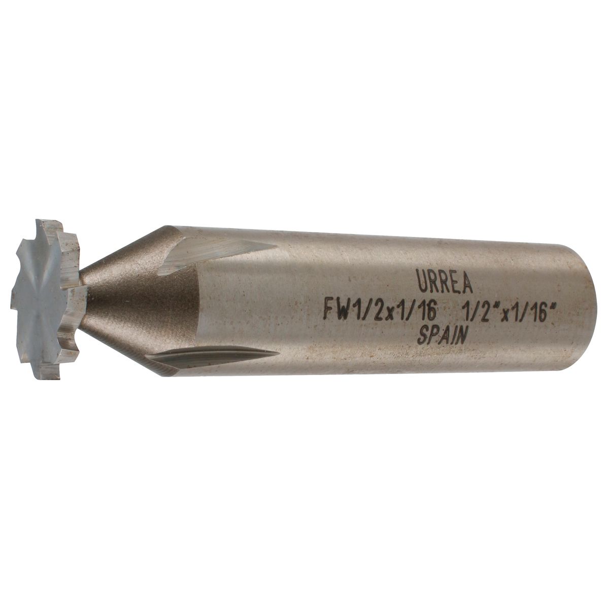 Fresa tipo woodruff 1/2" x  1/16" Urrea