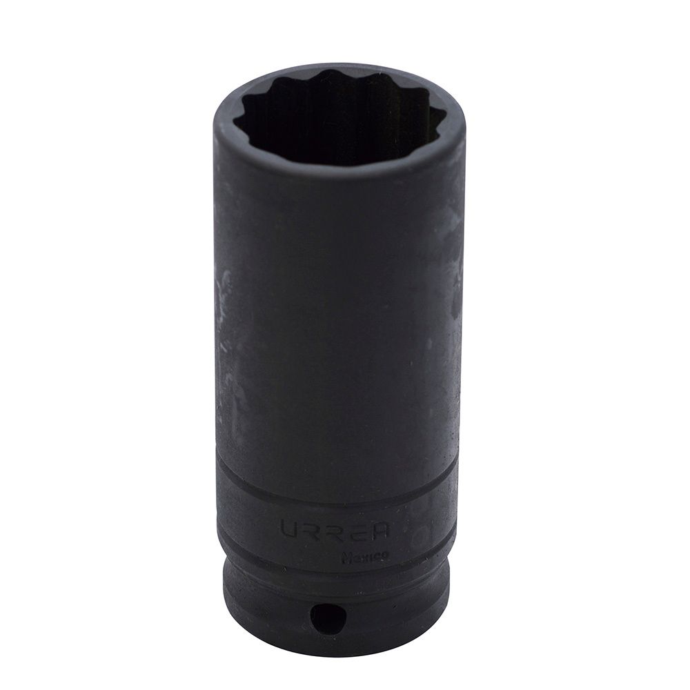 Dado de impacto largo cuadro de 1/2", 12 puntas, en pulgadas, 1-5/16" Urrea