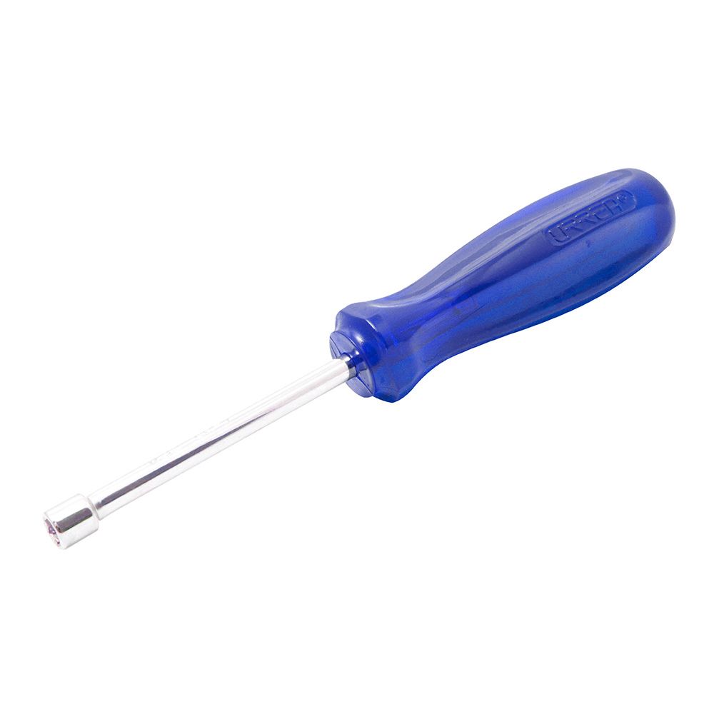 Destornillador con mango ámbar color azul, de caja en pulgadas 3/8" x 3" Urrea
