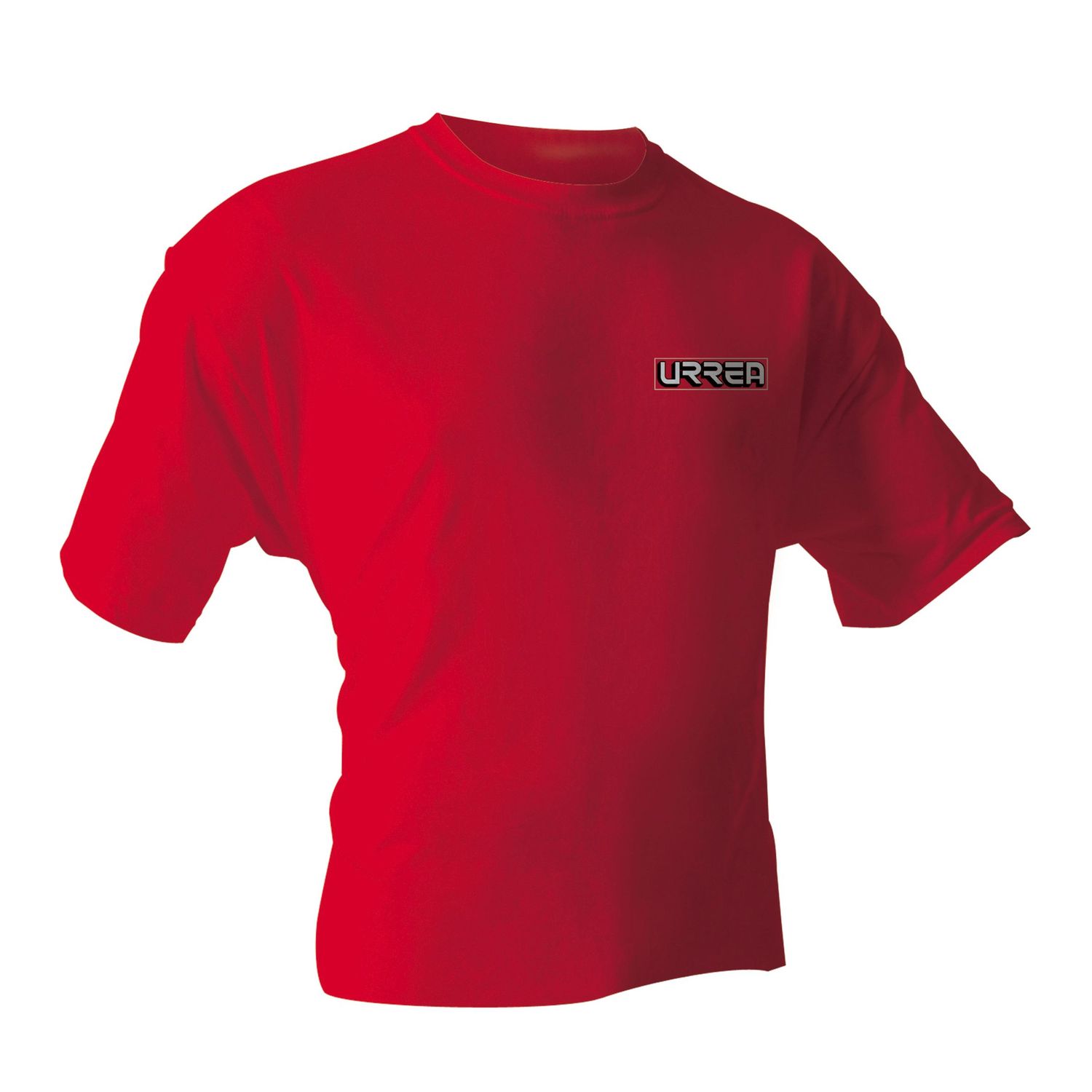 Playera cuello redondo color rojo talla EG Urrea
