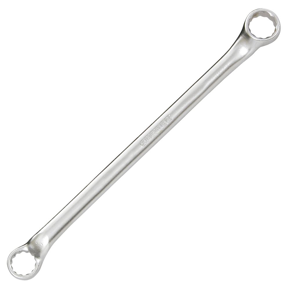 Llave de estrías pulido espejo de 45° en pulgadas, 12 puntas, 25/32" x 13/16" Surtek
