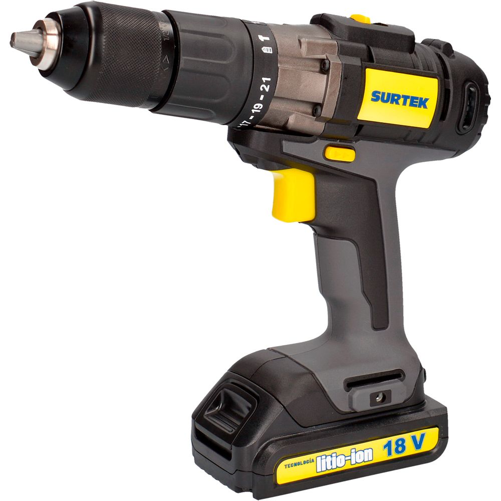Rotomartillo 1/2" a batería Litio-ion 18 V, 35 Nm Surtek