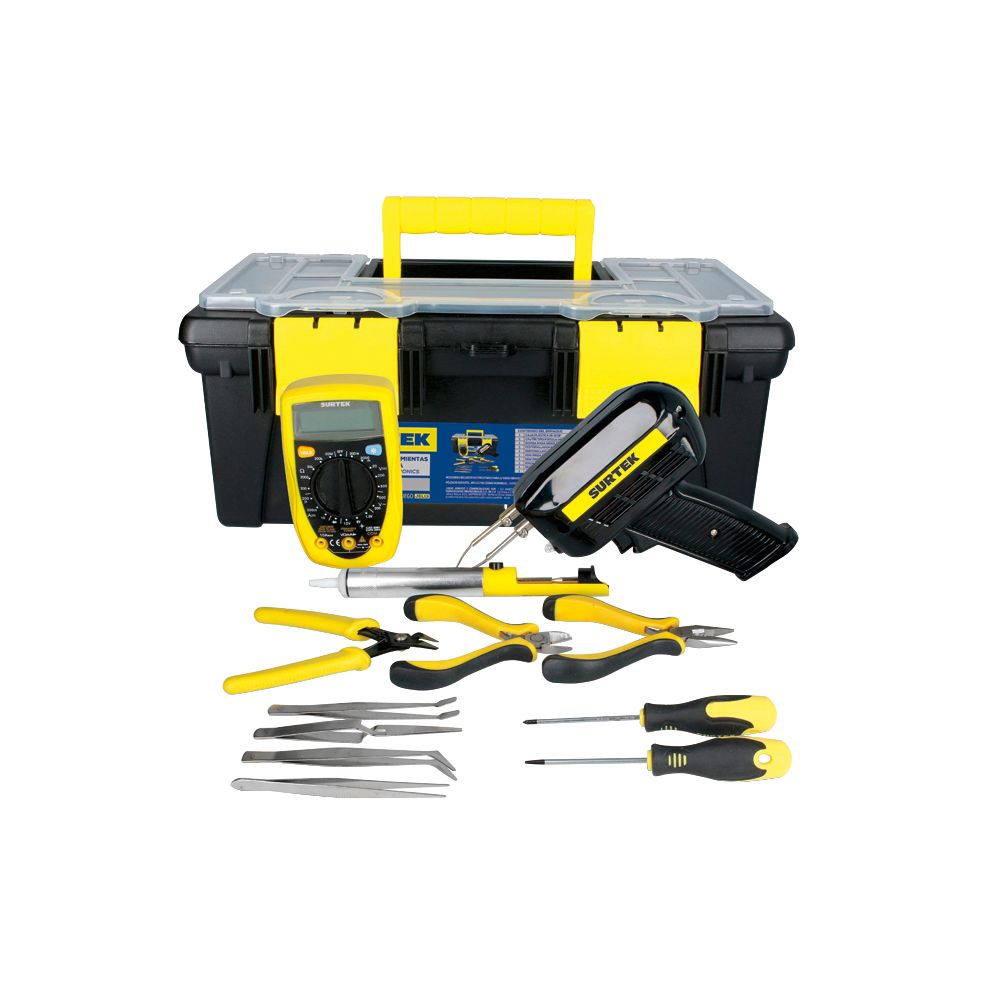 Juego combinado de herramientas para electricista, 13 piezas Surtek
