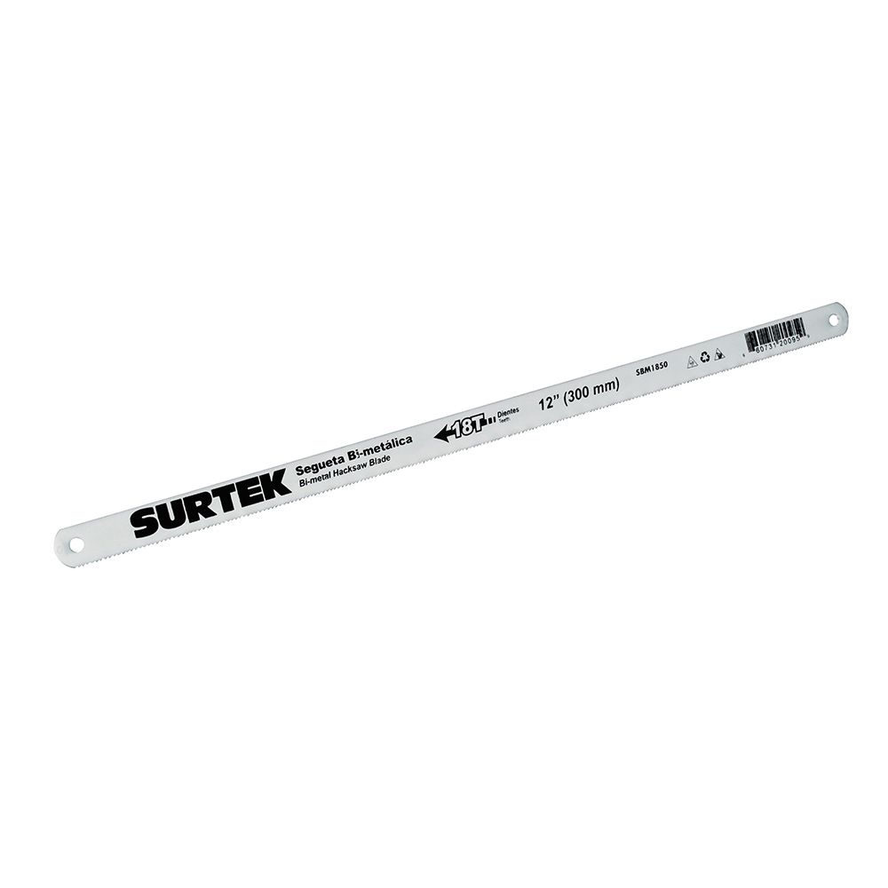 Segueta bimetálica 12", 18 DPP Surtek