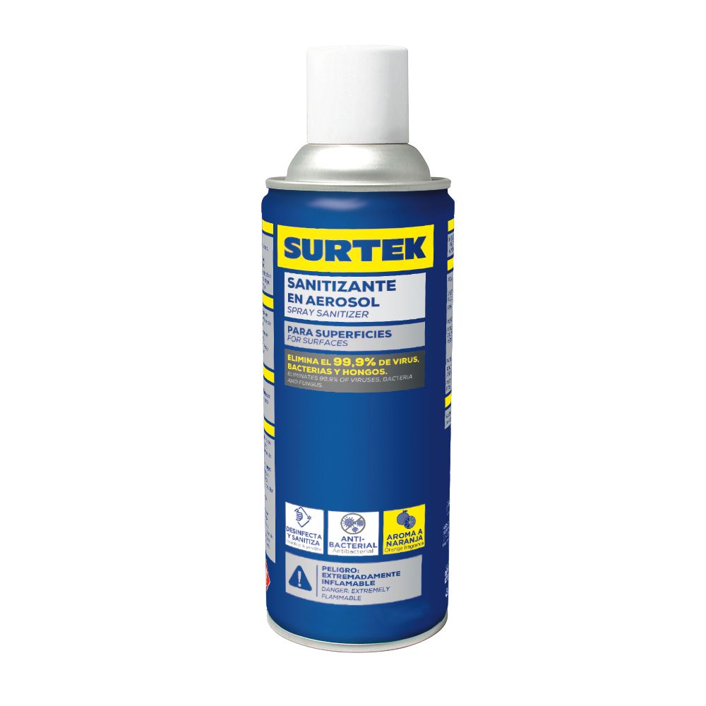 Sanitizante en aerosol 420 ml Surtek