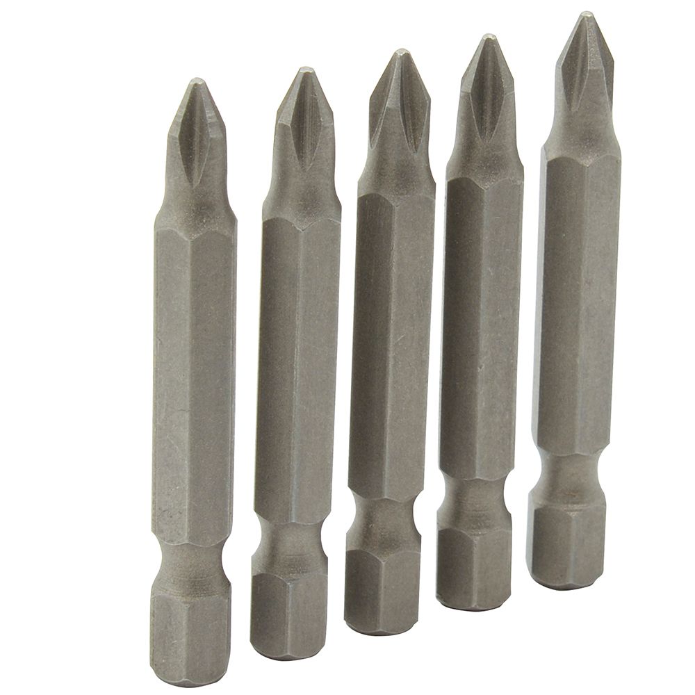 Punta Phillips para destornillador hexágono de 1/4", #0 x 2" Surtek