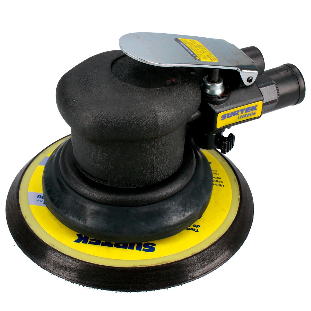 Lijadora neumática rotativa 6" 10,000 RPM, eje de 3/16" Surtek