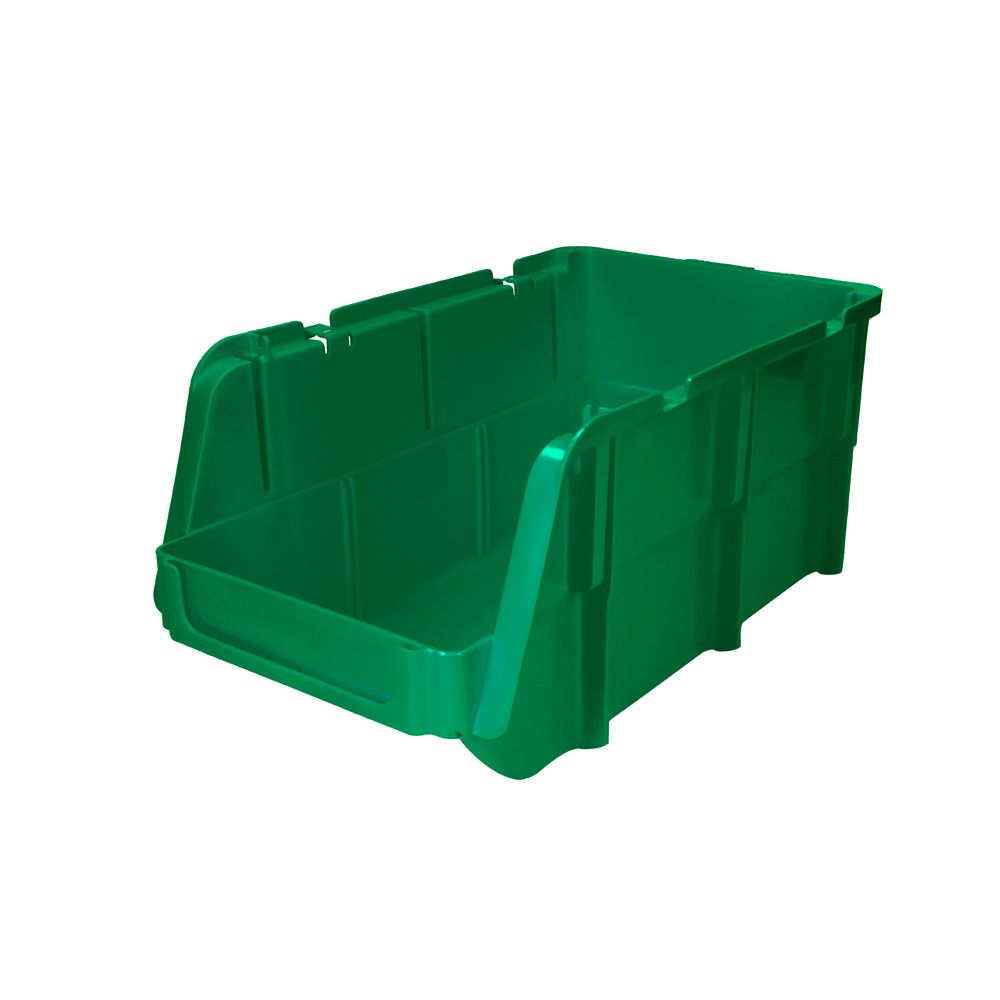 Gaveta plástica color verde pico de pato 7" x 4" x 3" Surtek