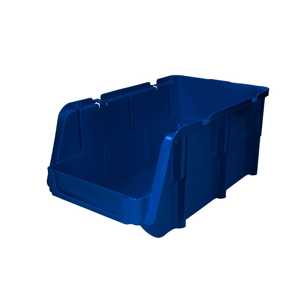 Gaveta plástica color azul pico de pato 17" x 16" x 7" Surtek