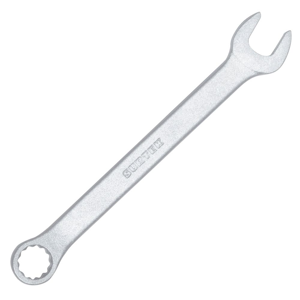 Llave combinada satinada en pulgadas, 12 puntas, 11/16" Surtek