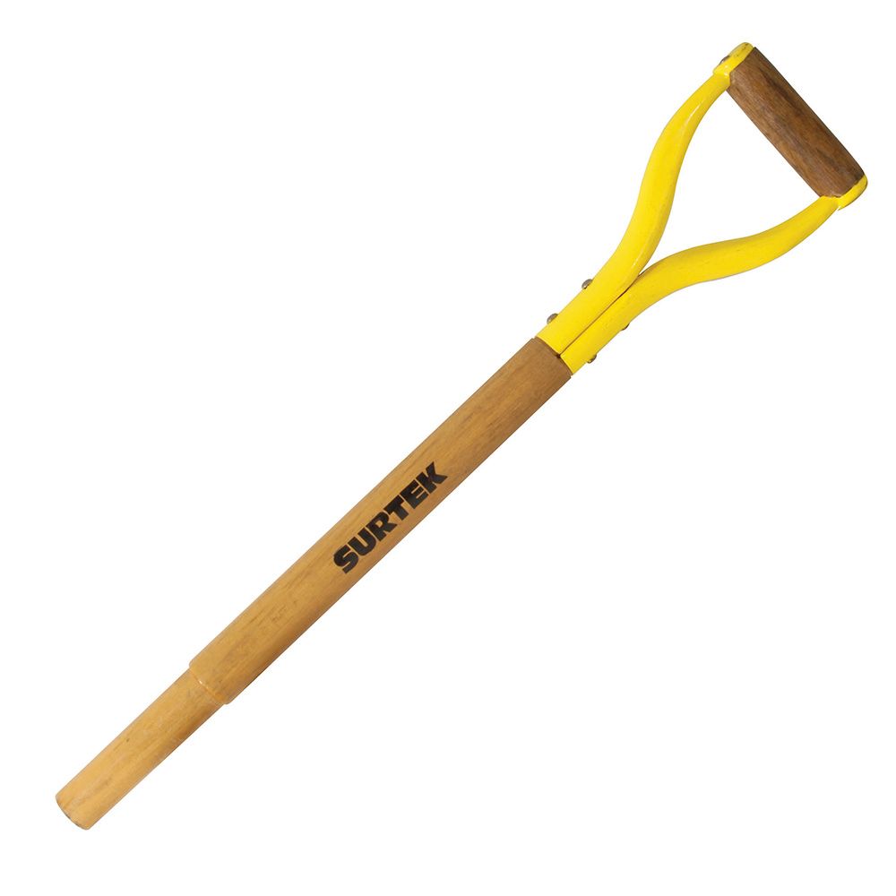 Repuesto de madera para pala con puño metálico "Y" Surtek