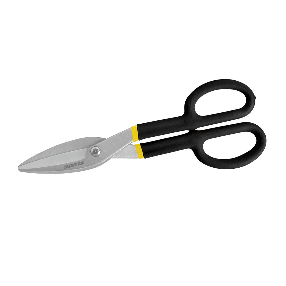 Tijeras para hojalatero con mango rubber grip 14" Surtek