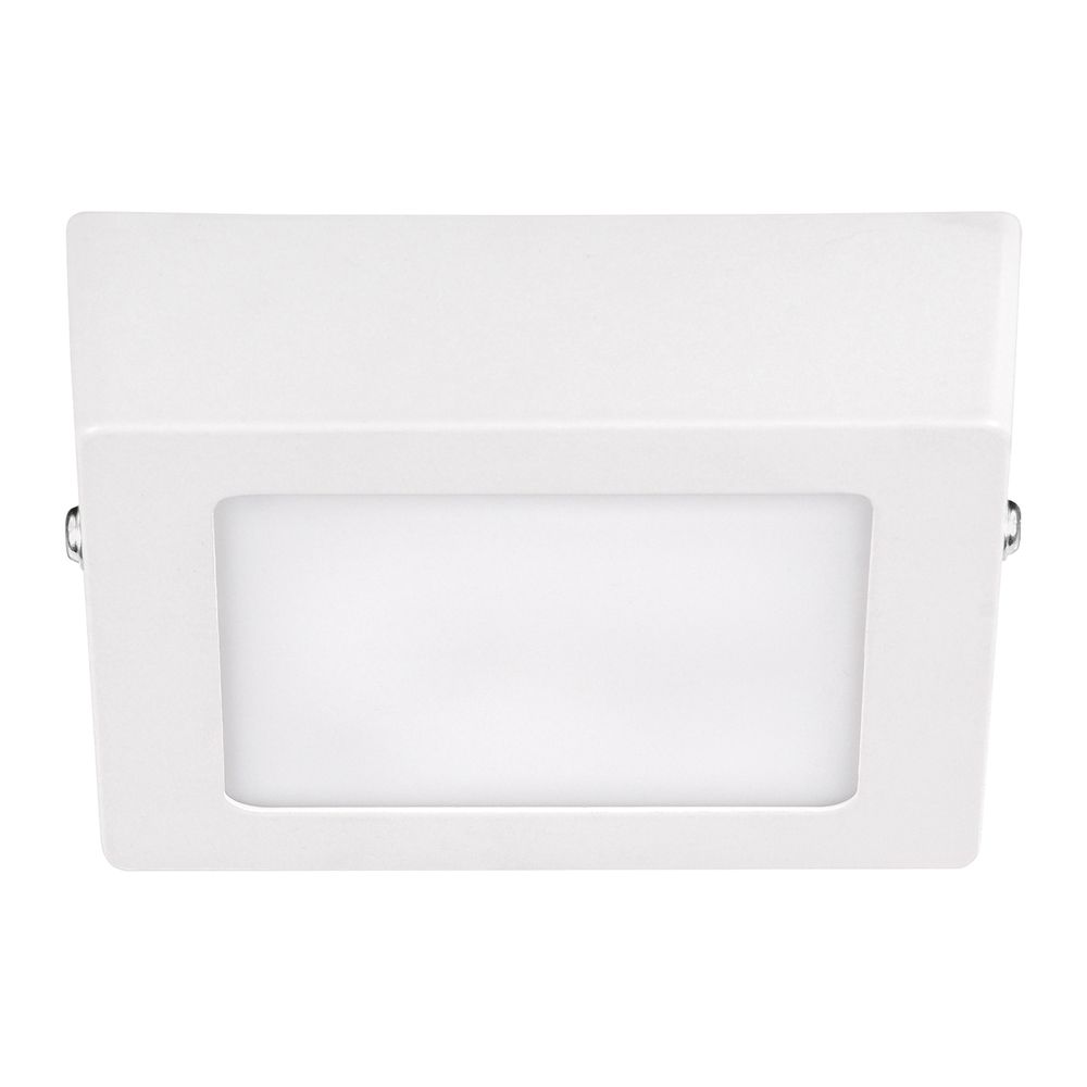 Luminario de LED de sobreponer cuadrado 6 W, luz fría Surtek