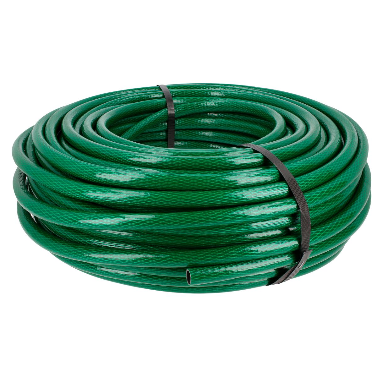 Manguera para jardín tramada con conector metálico 1/2", 50 m Surtek
