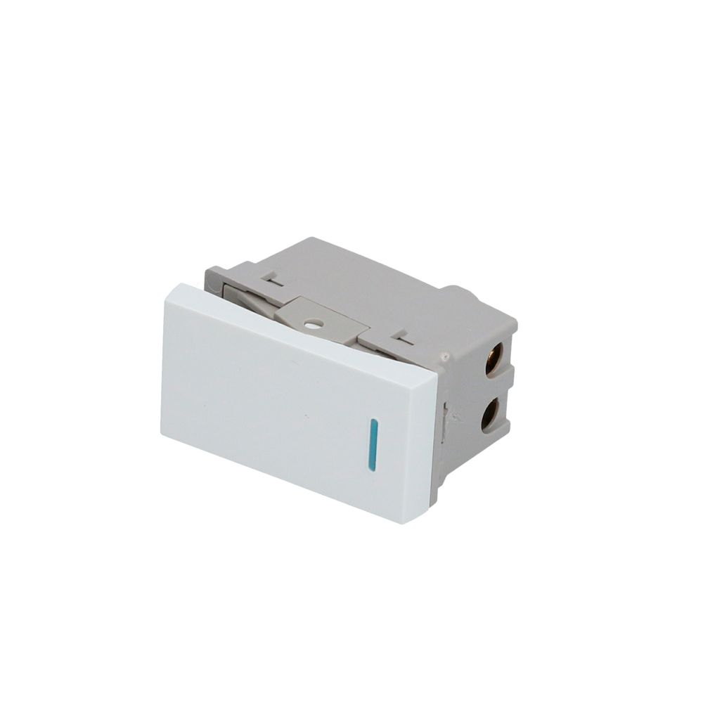 Interruptor 1/3, línea Premium, color blanco Surtek