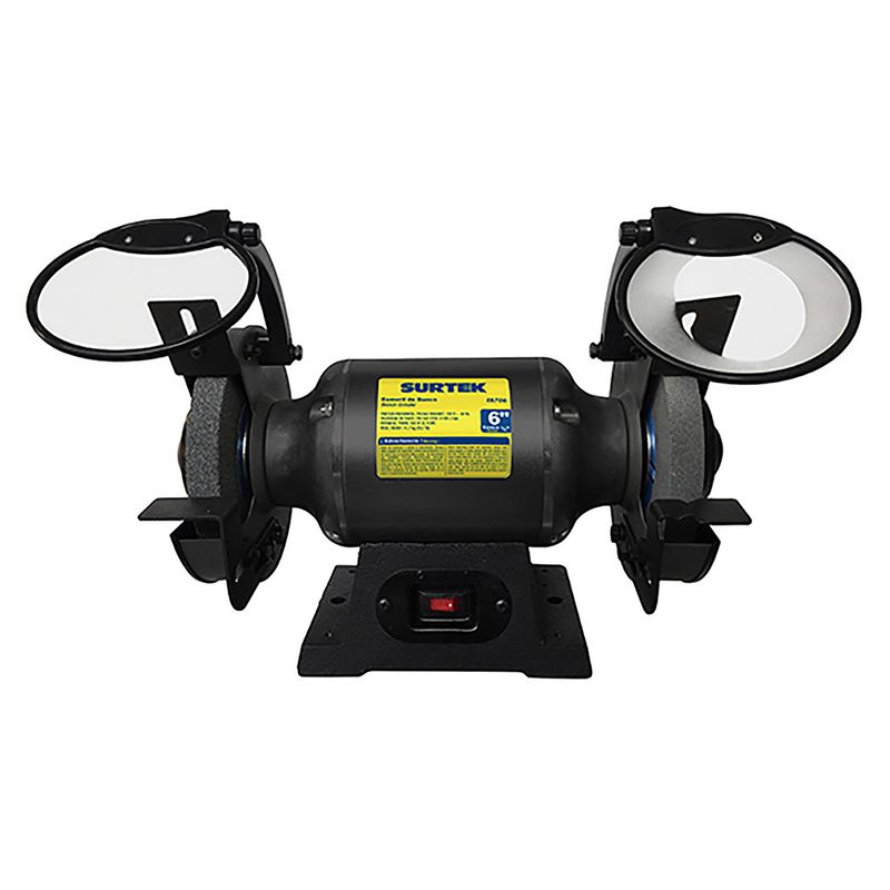 Esmeril de banco 6" 550 W 120 V, 3450 RPM Surtek