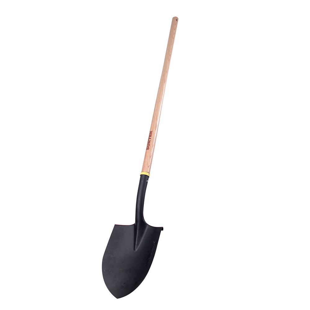 Pala con mango largo de madera, tipo irrigación Surtek