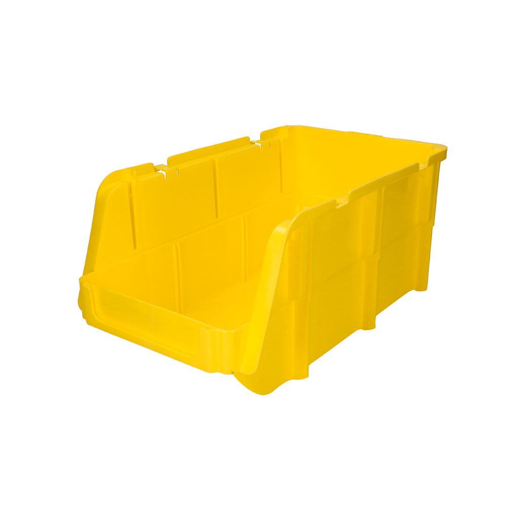 Gaveta plástica color amarillo pico de pato 17" x 16" x 7" Surtek