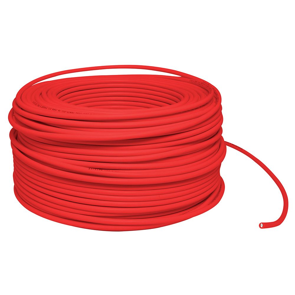Cable eléctrico THW calibre 10, 100 m color rojo Surtek